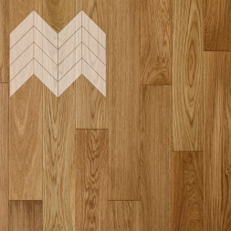 Паркет Елка Французская Lab Arte Chevron Дуб Селект лак без браша 600/450х150х14/3/45°