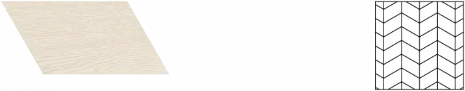 Французская елка 60⁰ COSWICK Дуб Белый иней 1192-1258-10