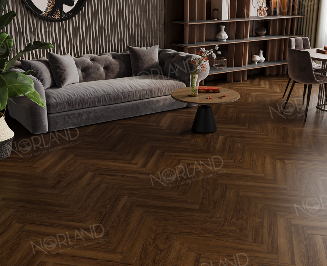 Ламинат Norland Herringbone Elegant Strong LF304-22 Дуб Треско