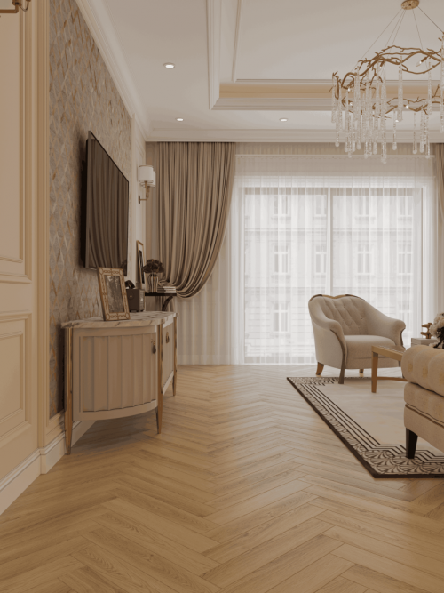 Ламинат Norland Herringbone Elegant Strong LF304-32 Дуб Борео