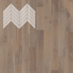 Паркет Елка Французская Lab Arte Chevron Дуб Селект Беж лак 620/480х140х14/3,5/45°