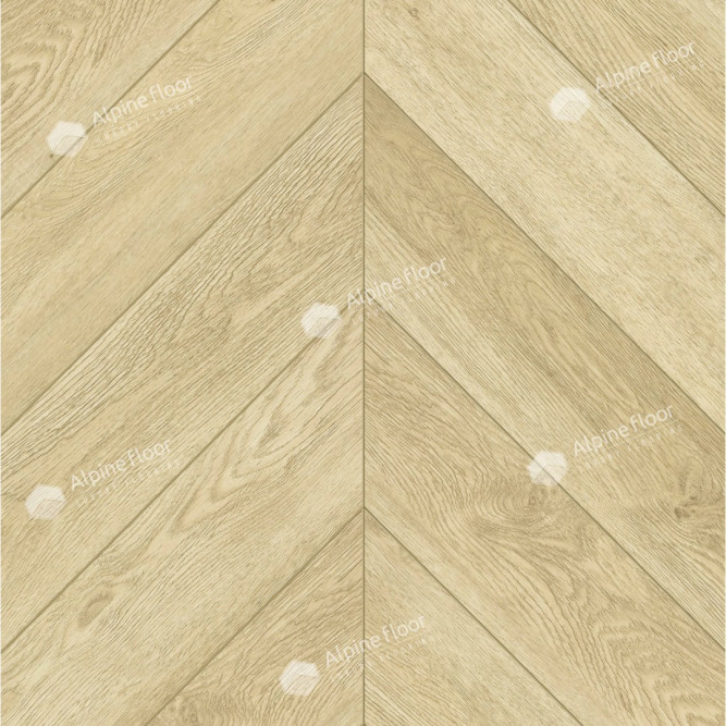 LVT плитка Alpine Floor Дуб Ваниль Селект Chevron ECO 20-2
