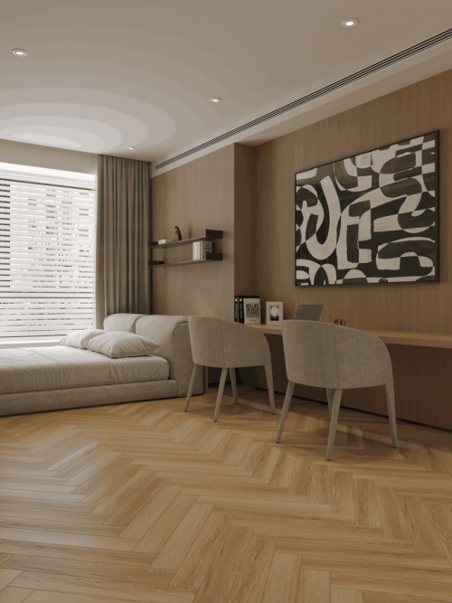 Ламинат Norland Herringbone Elegant Strong LF304-39 Дуб Босна