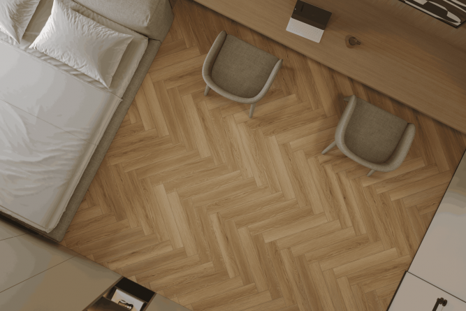 Ламинат Norland Herringbone Elegant Strong LF304-39 Дуб Босна