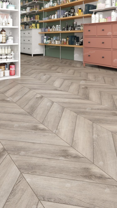LVT плитка Alpine Floor Дуб Исида Chevron ECO 20-8