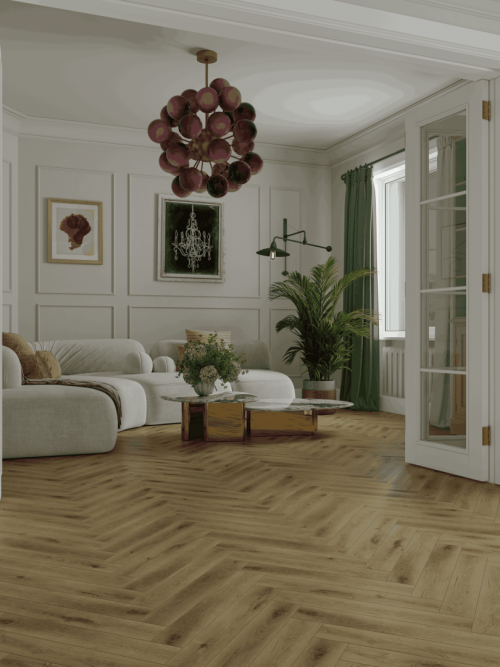 Ламинат Norland Herringbone Elegant Strong LF304-41 Дуб Элла