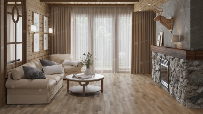 LVT плитка Alpine Floor Дуб Синистра ECO 16-17