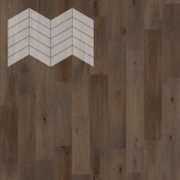 Паркет Елка Французская Lab Arte Chevron Дуб Рустик Астор лак 400/337х110х14/3/60°