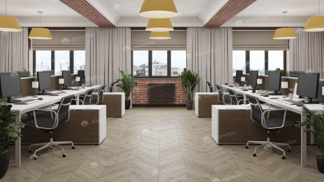 LVT плитка Alpine Floor Карите Chevron ECO 20-11