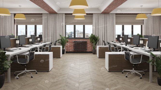 LVT плитка Alpine Floor Карите Chevron ECO 20-11