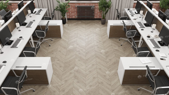 LVT плитка Alpine Floor Карите Chevron ECO 20-11