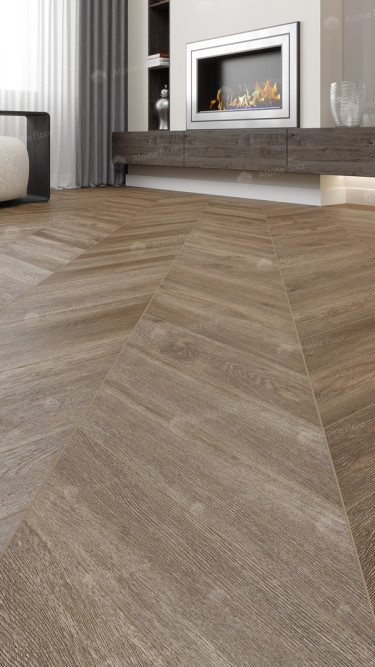 LVT плитка Alpine Floor Макадамия Chevron ECO 20-5