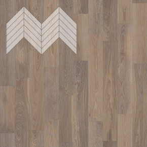 Паркет Елка Французская Lab Arte Chevron Дуб Селект Деликат лак 600/490х110х14/3/45°