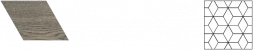 Мозаичный паркет COSWICK Дуб Скалистый риф 1193-3230-20