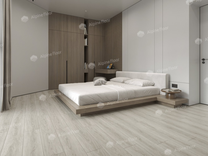 LVT плитка Alpine Floor Дуб Кофейный ЕСО 3-15