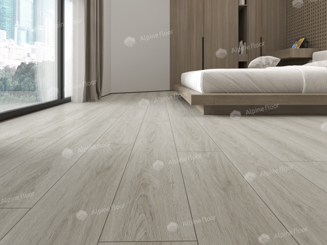 LVT плитка Alpine Floor Дуб Кофейный ЕСО 3-15