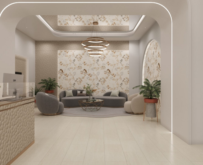 Ламинат Alpine Floor Stone mood LF402-07 Травертин макадамия