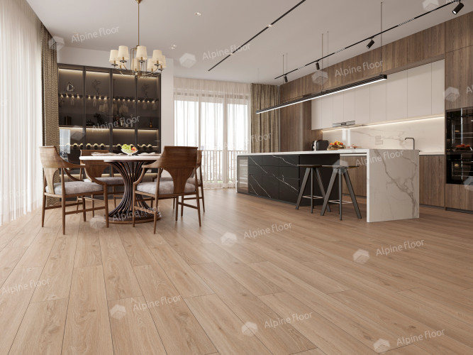LVT плитка Alpine Floor Дуб Модера ЕСО 3-28