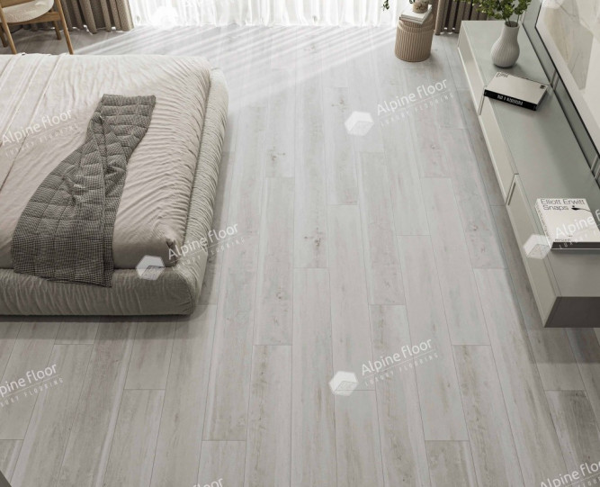 LVT плитка Alpine Floor Дуб Полярный ЕСО 3-19