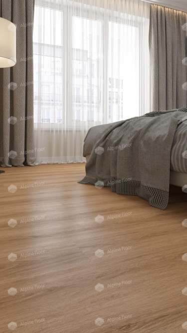 LVT плитка Alpine Floor Дуб Рыжий ЕСО 3-21