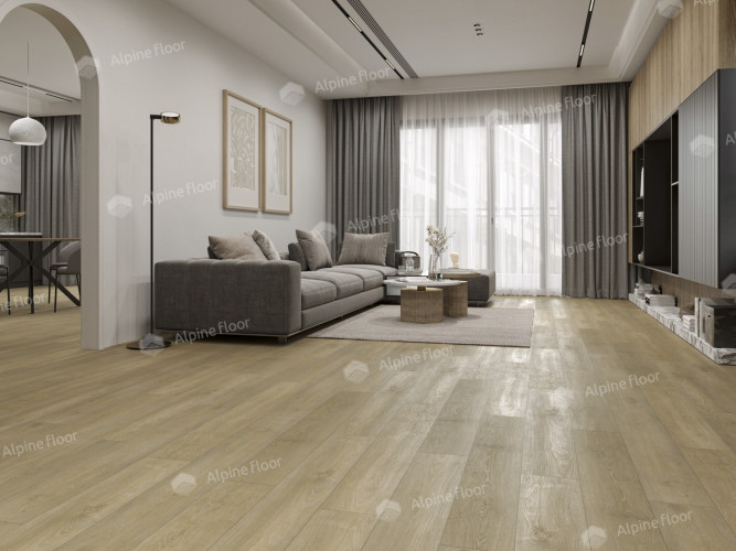 LVT плитка Alpine Floor Дуб Скандинавия ЕСО 3-36