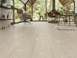 LVT плитка Alpine Floor Дуб Снежный ЕСО 3-14