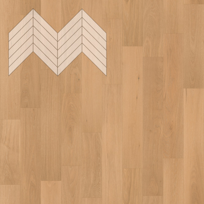 Паркет Елка Французская Lab Arte Chevron Дуб Рустик Фокс лак 600/510х90х14/3/45°