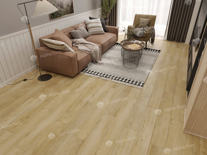 LVT плитка Alpine Floor Дуб Старинный ЕСО 3-33