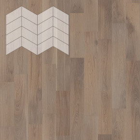 Паркет Елка Французская Lab Arte Chevron Дуб Рустик Эмеральд лак 400/313х150х14/3/60°