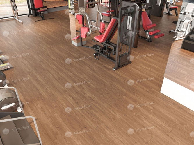LVT плитка Alpine Floor Секвойя Темная ЕСО 6-12
