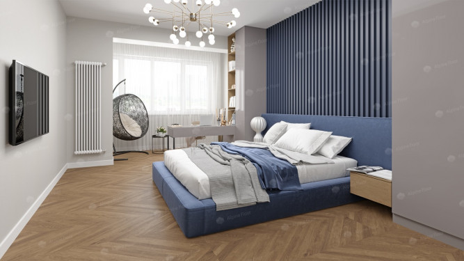 LVT плитка Alpine Floor Французская елочка ЕСО 3-25