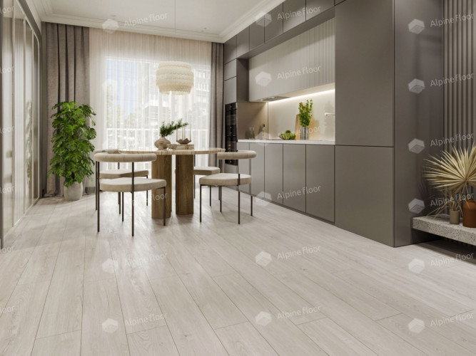 LVT плитка Alpine Floor Секвойя Титан ЕСО 6-1