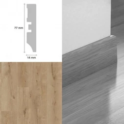 Плинтус прямой Pergo PGPSK04299 Дуб Тундра (14*77*2400)