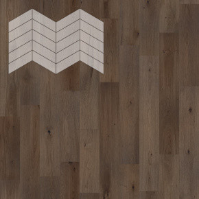 Паркет Елка Французская Lab Arte Chevron Дуб Селект Кайт лак 400/313х150х14/3/60°
