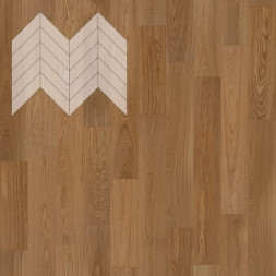 Паркет Елка Французская Lab Arte Chevron Дуб Рустик Гридж лак 600/475х125х14/3/45°