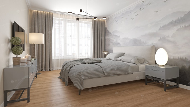LVT плитка Alpine Floor Дуб Рыжий ЕСО 5-21