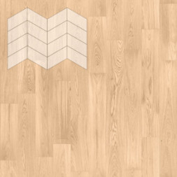 Паркет Елка Французская Lab Arte Chevron Дуб Рустик Шёлк лак 400/313х150х14/3/60°