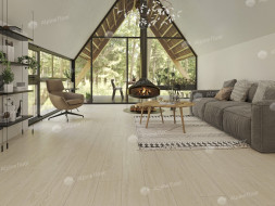 LVT плитка Alpine Floor Дуб Снежный ЕСО 5-14