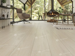 LVT плитка Alpine Floor Дуб Снежный ЕСО 5-14