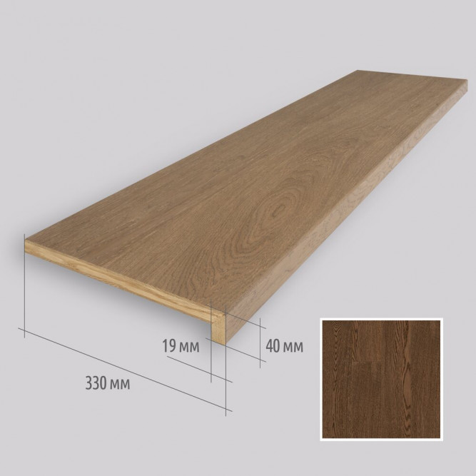 Обшивка (ступень инженерная COSWICK Дуб Корица 9054-10409-2865