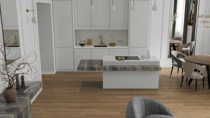 LVT плитка Alpine Floor Дуб Фридрих ЕСО 5-42