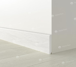 Напольный плинтус Alpine Floor Белый SK 13-0