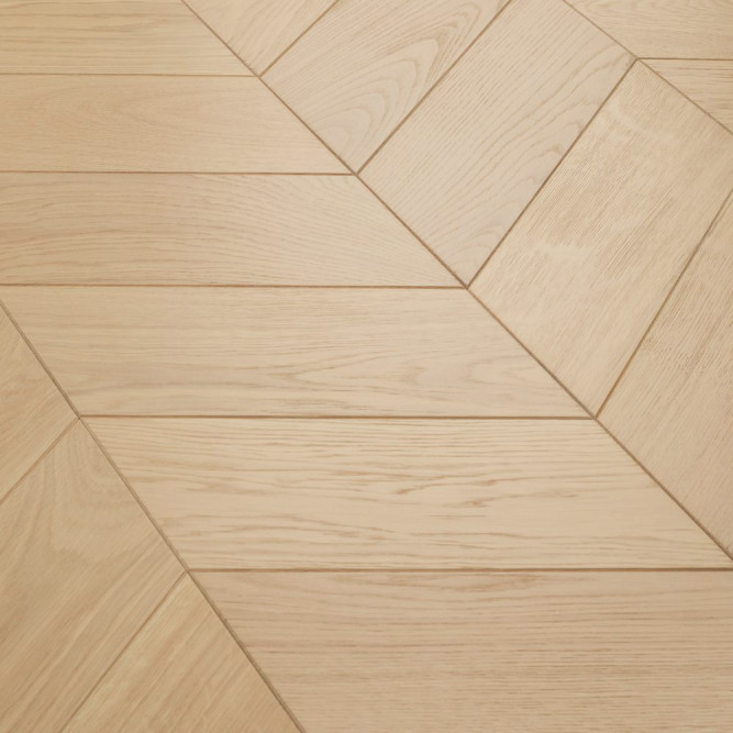 Паркет Елка Итальянская Lab Arte Chevron Дуб Натур 2006 лак 404/324х140х14/3,5/60°