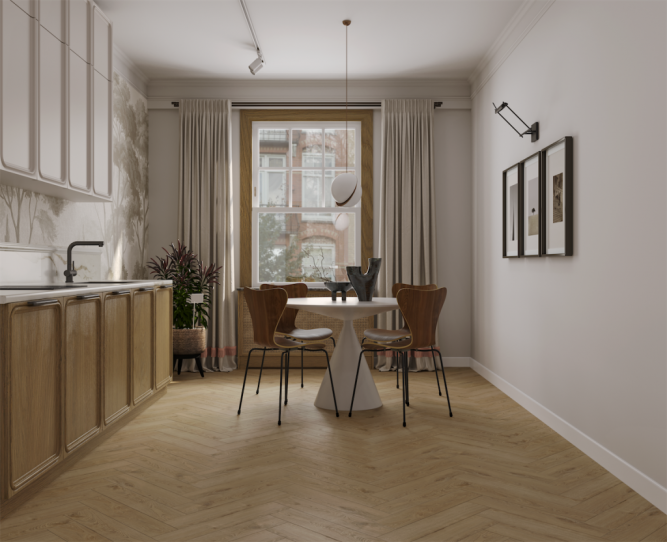 Ламинат Tulesna Selene Parquet 12 LF504-16 Канайма