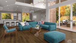 LVT плитка Loose Lay Alpine Floor Дуб Натуральный Изысканный ECO 23-4
