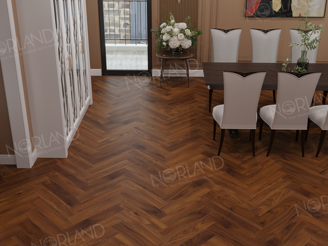 Ламинат Norland Herringbone Elegant LF303-19 Орех Кипр