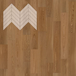 Паркет Елка Французская Lab Arte Chevron Дуб Селект Гридж лак 620/480х140х14/3,5/45°