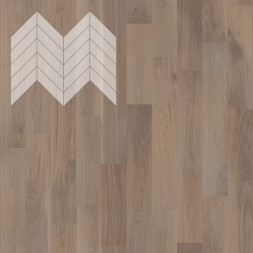 Паркет Елка Французская Lab Arte Chevron Дуб Селект Беж лак 600/475х125х14/3/45°