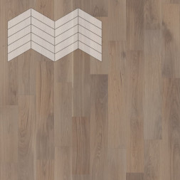 Паркет Елка Итальянская Lab Arte Chevron Дуб Селект Беж лак 404/324х140х14/3,5/60°