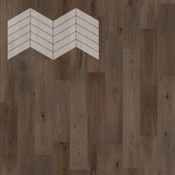 Паркет Елка Французская Lab Arte Chevron Дуб Рустик Деликат лак 549/439х190х14/3,5/60°